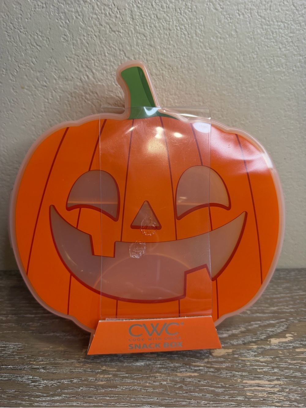 New CWC Halloween Jack-o-lantern Snack Box Small - Picture 2 of 2